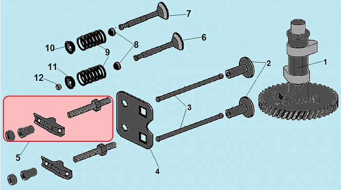 8 КЛАПАНА Газонокосилка CHAMPION LM4630