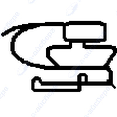 Резина упл.  57,5х57,5 (проф. Стинол) C00854013 401440 (400030)