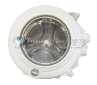 Бак стиральной машины Indesit, Ariston в комплекте со шкивом, без тэна, самый ходовой, код 109633, 145460, 293409