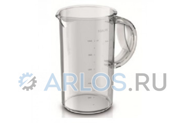 Стакан мерный 1000ml для блендера Philips 420303607821 (без крышки)